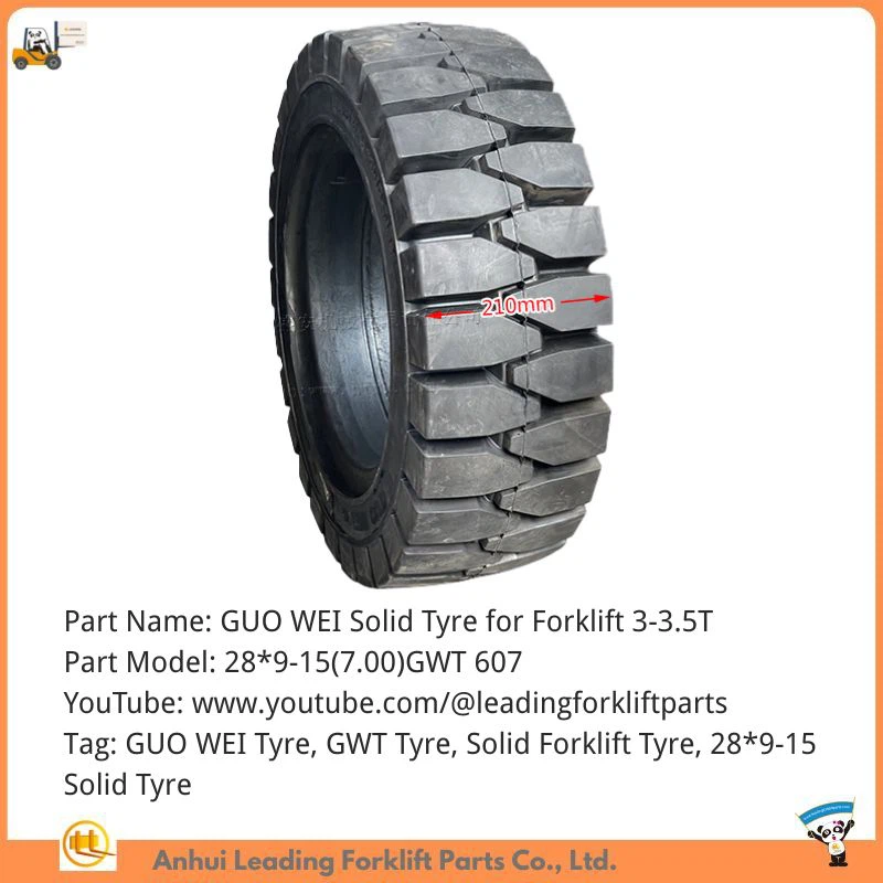 G607 GWT Solid forklift tyre G607 GWT Solid forklift tyre