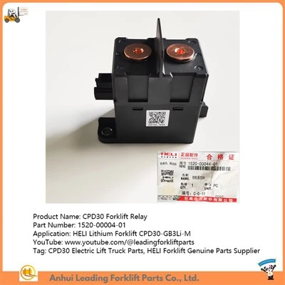 1520-00004-01|Gabelstapler-Relais|CPD30-Teile für elektrische Gabelstapler|HELI-Lieferant für Originalteile für Gabelstapler